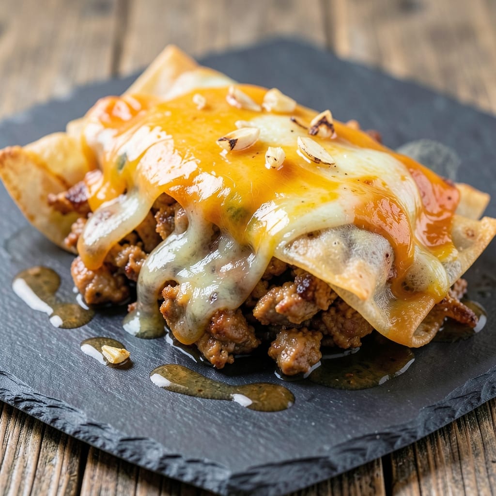 Cheesy Egg Roll Recipe: Crispy Wonton Shells With Melted Cheese Hearts