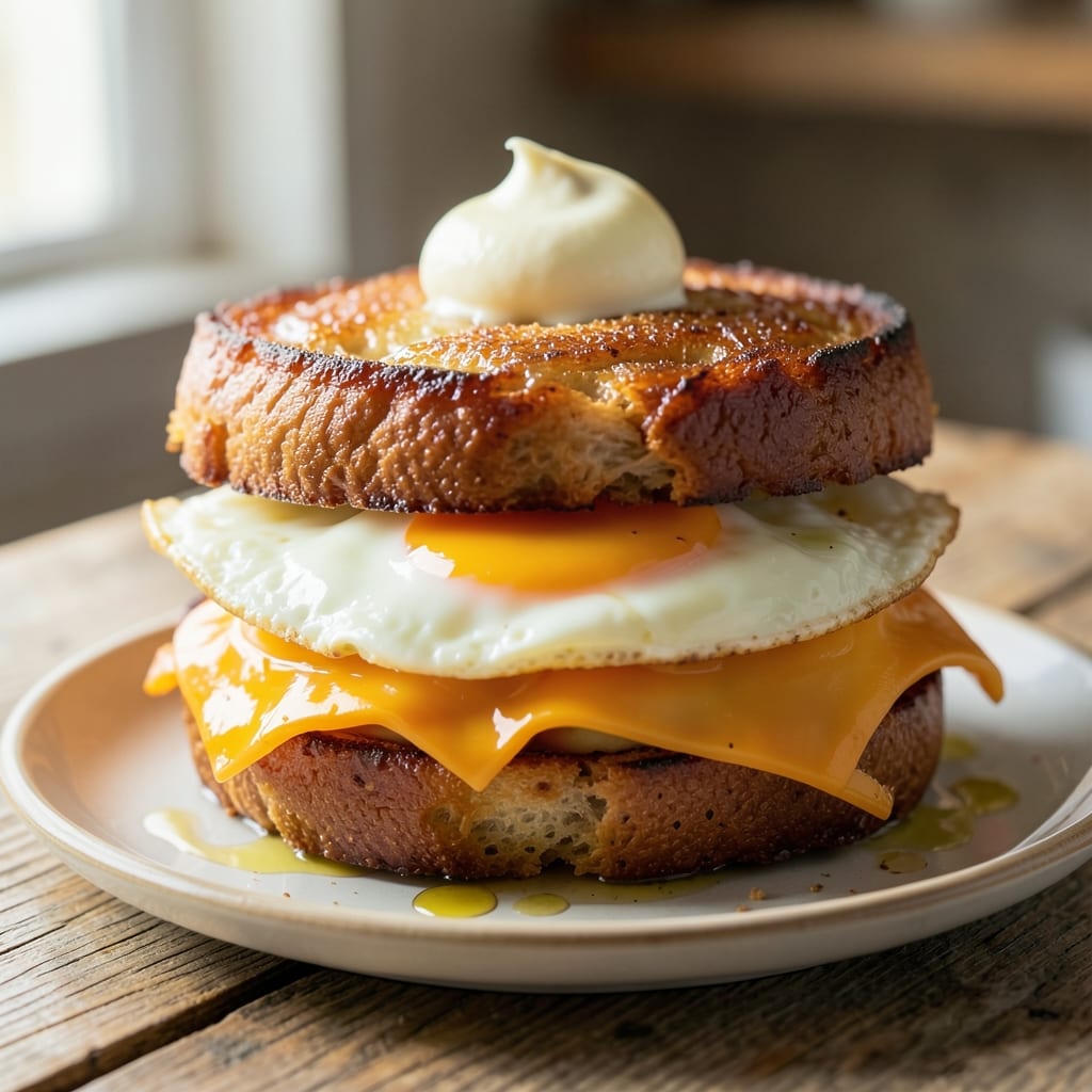 Bagel Egg and Cheese Sandwich Recipe: Toasted Crunch Meets Melty Cheese Bliss