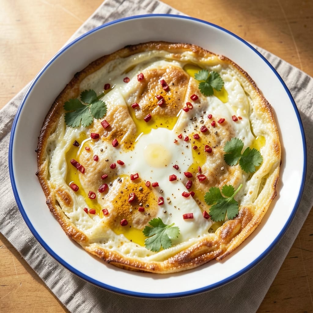 Desi Egg Omelette Recipe: Spiced Yolk-Rich Flavor in Minutes