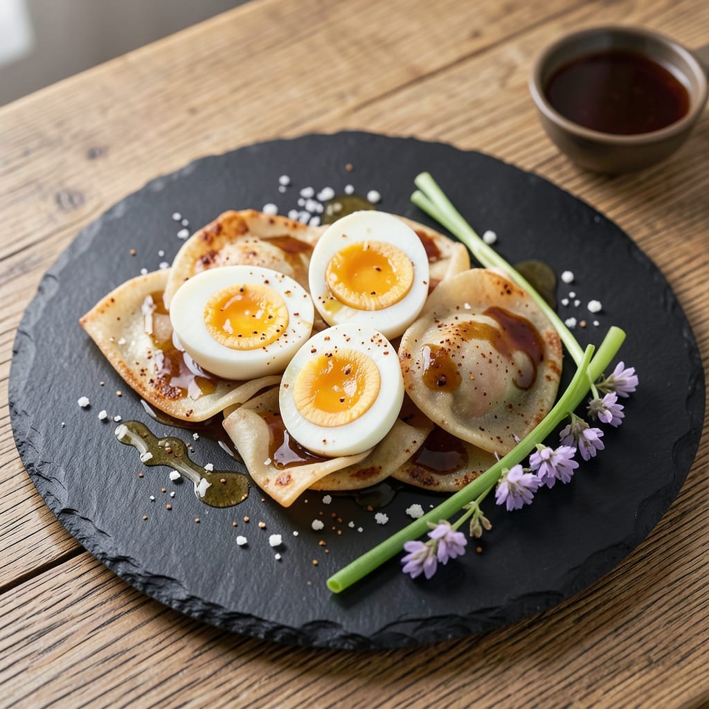 Boiled Eggs Chinese Recipe: Silky Yolk Magic in Crispy Wonton Cups