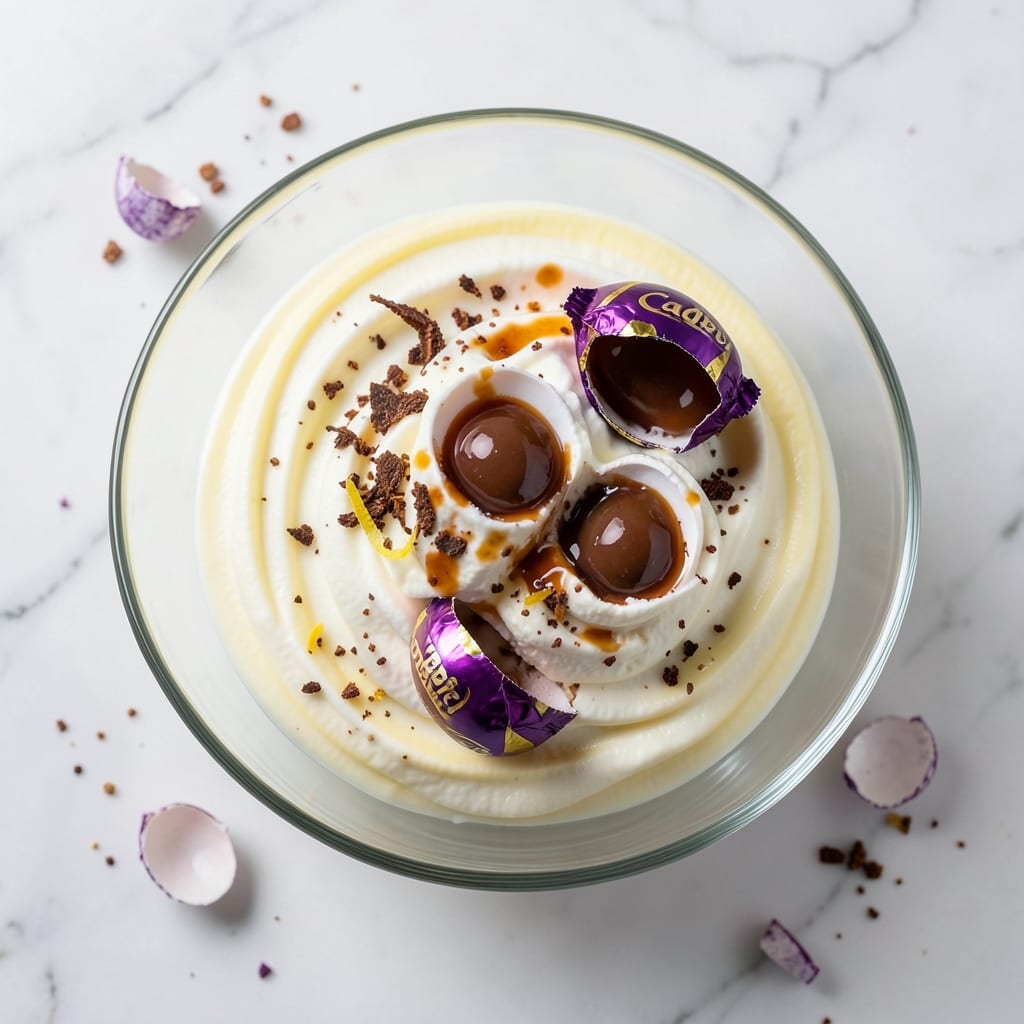 Cadbury Egg Ice Cream Recipe: Velvety Swirls With Crunchy Chocolate Eggs