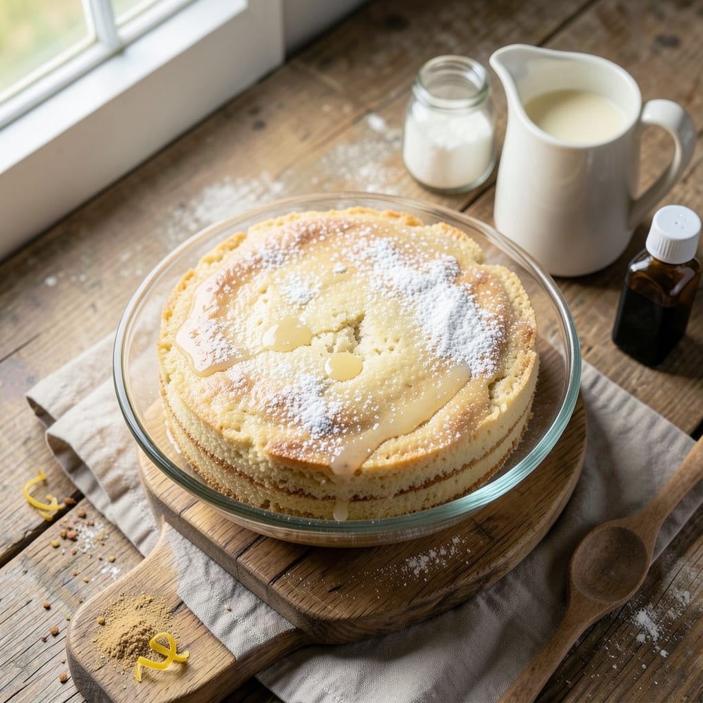 Cake Recipe Without Egg And Oven: Fluffy Vanilla Bliss Using Baking Soda Magic