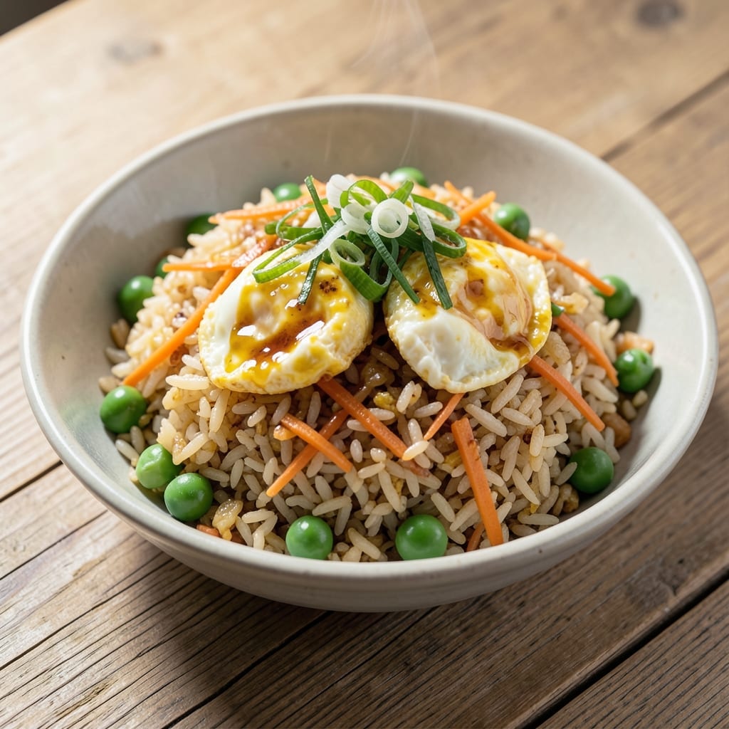 Chinese Egg Fried Rice Recipe UK: Wok-Tossed Flavor with Soft-Cooked Eggs