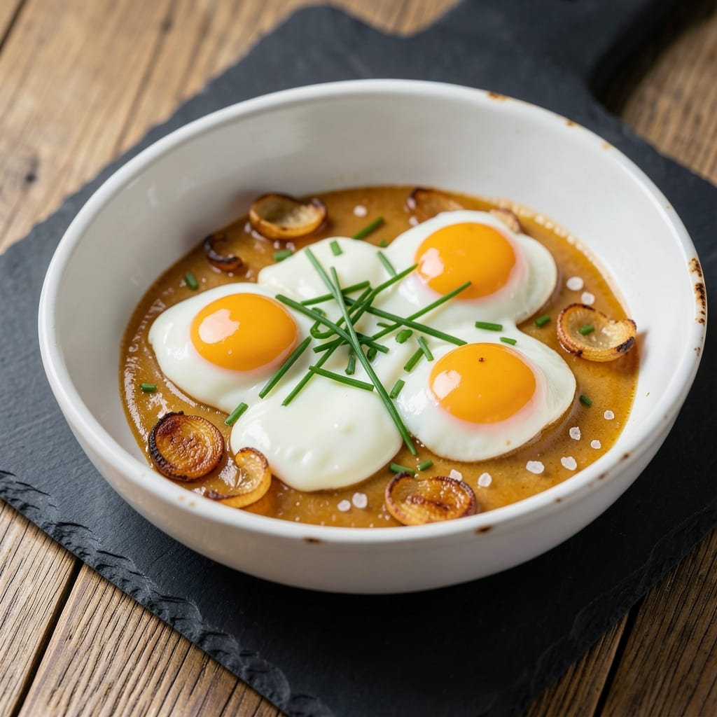 Broken Eggs Recipe: Golden Crust, Silky Egg Rivers