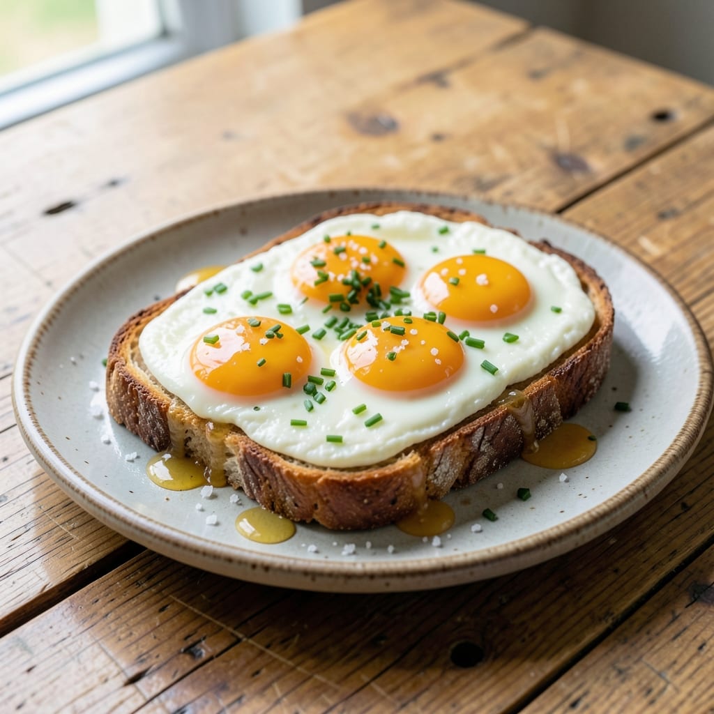 Cottage Cheese Egg Toast Recipe: Savory Crunch Meets Creamy Yolk Magic