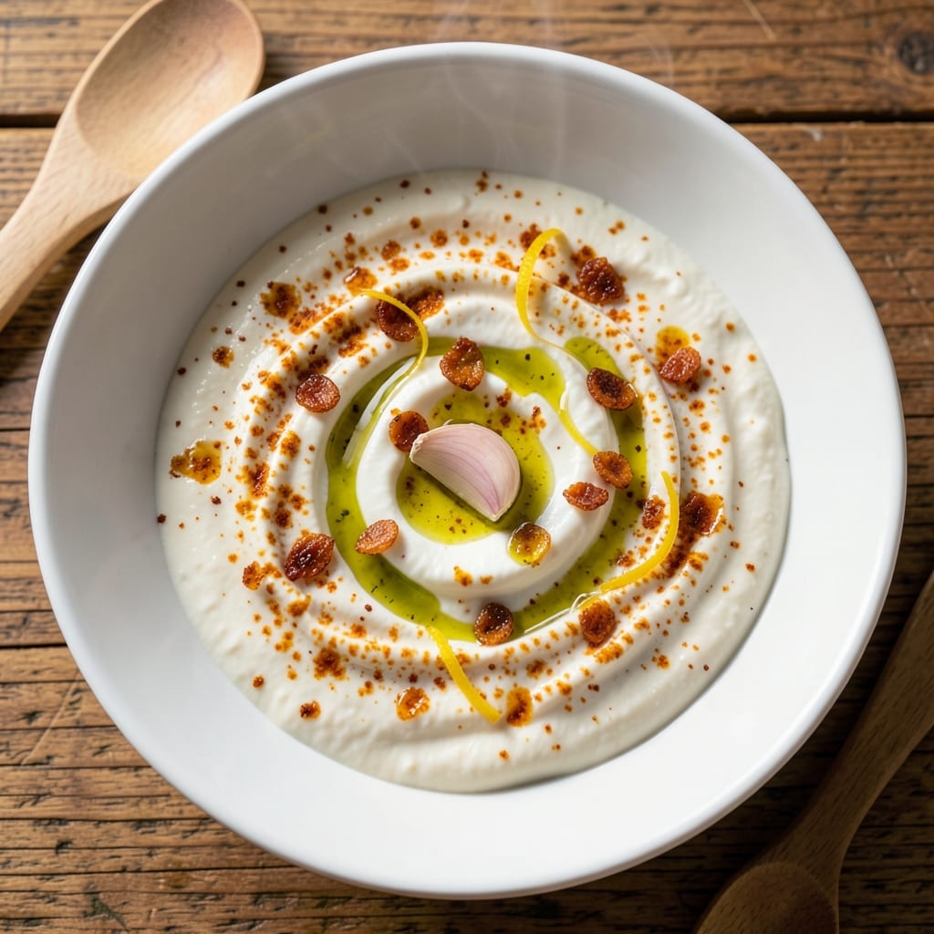 Curried Egg Dip Recipe: Spiced Yogurt Velvety With Crunchy Topping