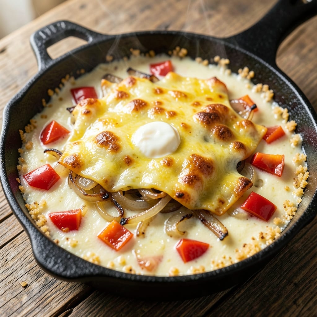 Delicious Egg Bake Recipe: Crispy Top, Silky Egg Rivers