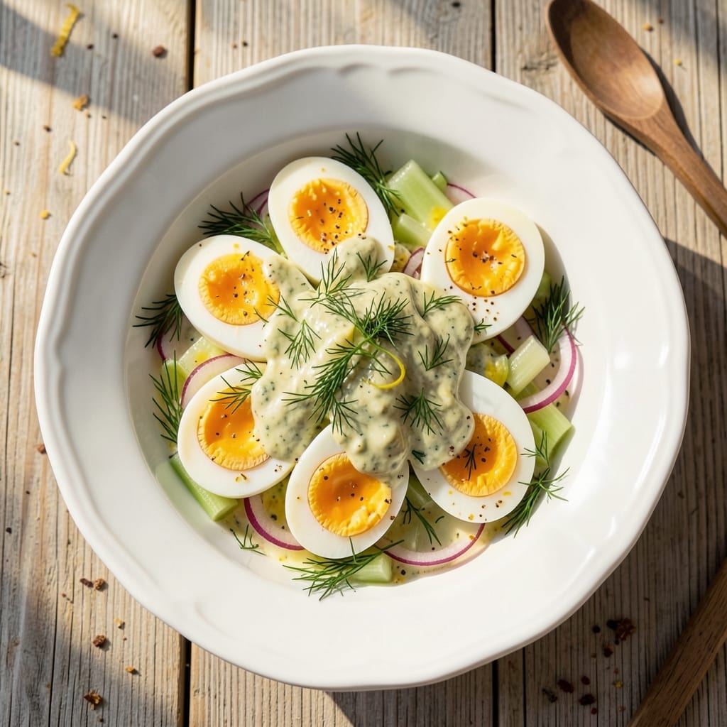 Classic Egg Salad Recipe With Dill: Herby Brightness and Creamy Texture