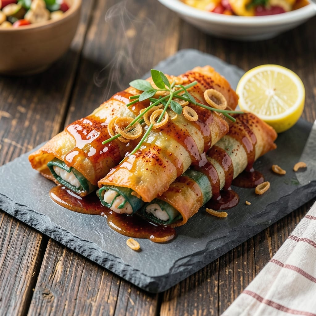 Crawfish Egg Rolls New Orleans Recipe: Spicy Cajun Crunch With Silky Scrambled Centers