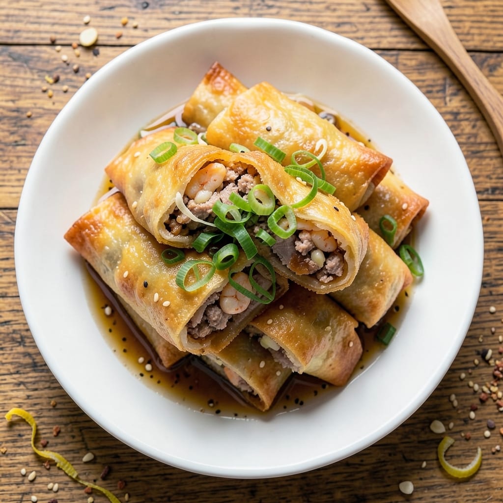 Ding Ho Egg Roll Recipe: Crispy Wonton Cups With Runny Egg Rivers