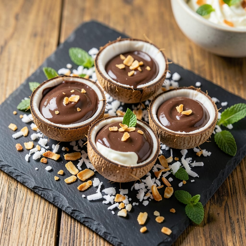 Chocolate Coconut Easter Egg Recipe: Festive Shells Filled With Gooey Ganache