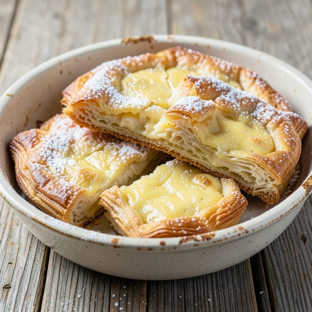 Chinese Flaky Egg Tarts Recipe: Buttery Layers and Golden Runny Yolk Magic