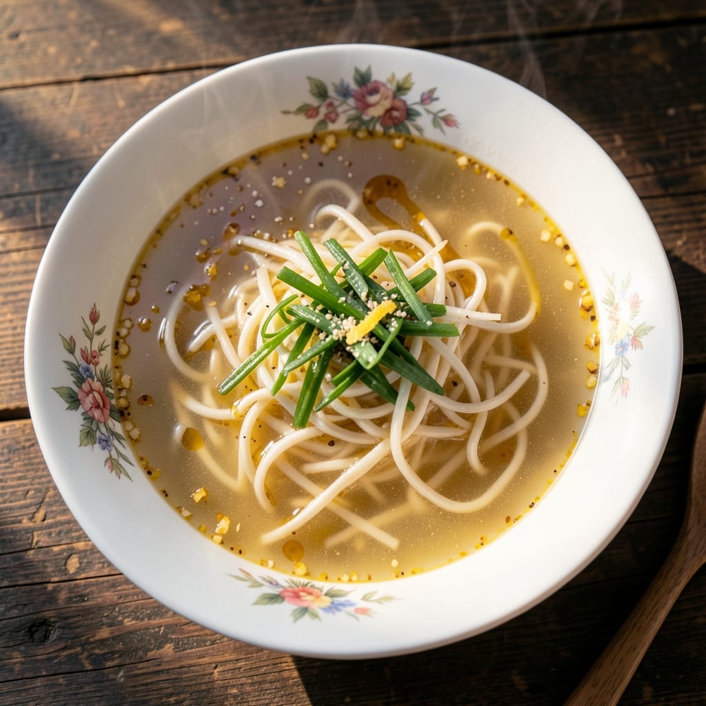Chinese Takeout Egg Drop Soup Recipe: Silky Yolk Ribbons in Light Broth