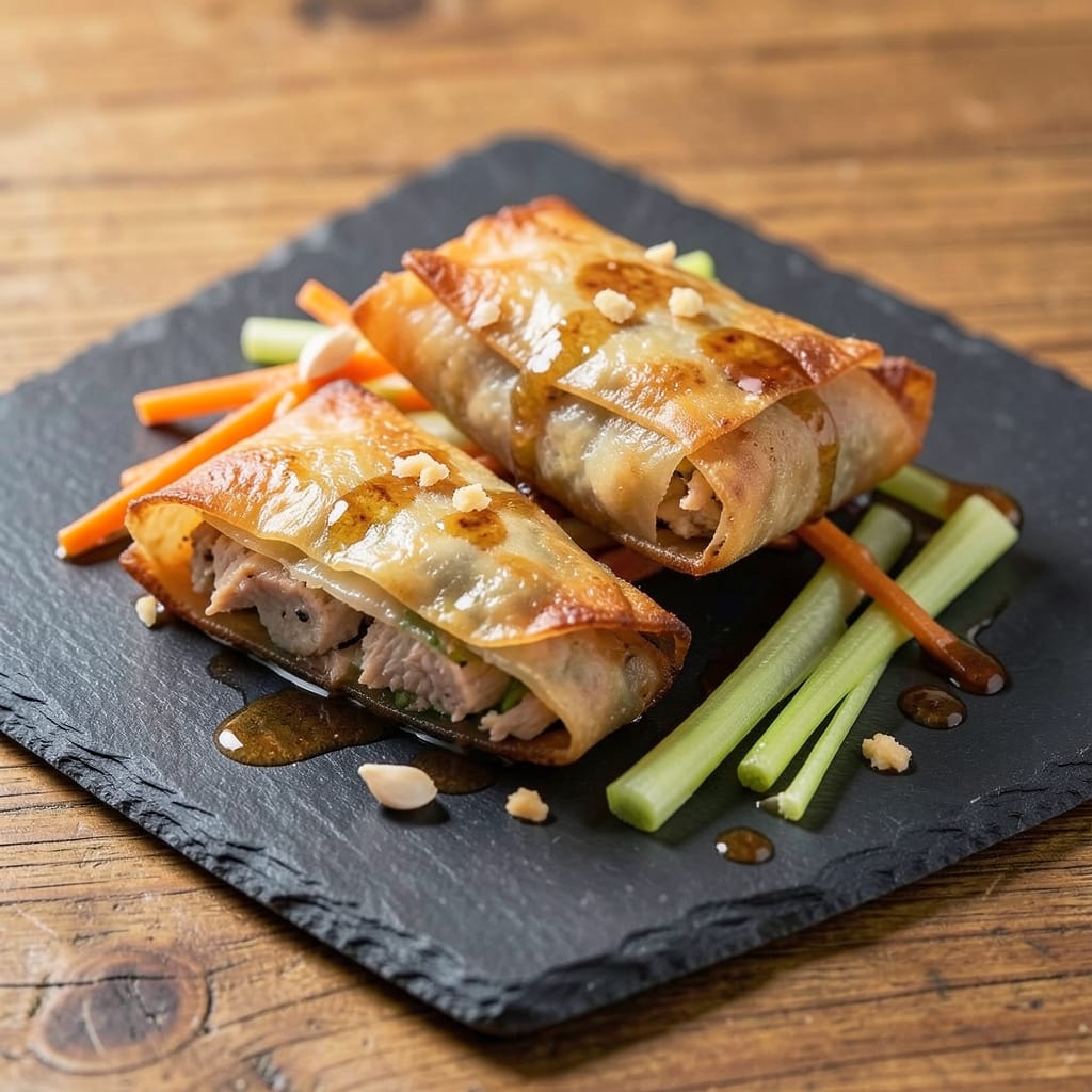 Chicken Egg Roll Recipe Without Cabbage: Crispy Carrot-Celery Packed Bites