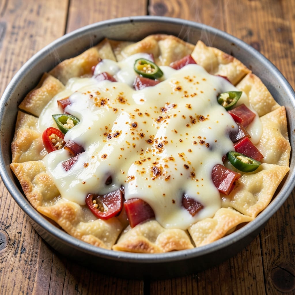 Denver Egg Bake Recipe: Crispy Wonton Crust With Silky Yolk Magic