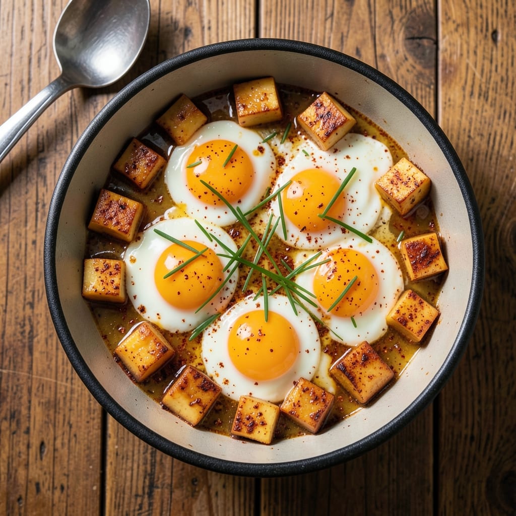 Cajun Butter Egg Boil Recipe: Spicy-Savory Wonton Cups With Runny Yolk Rivers