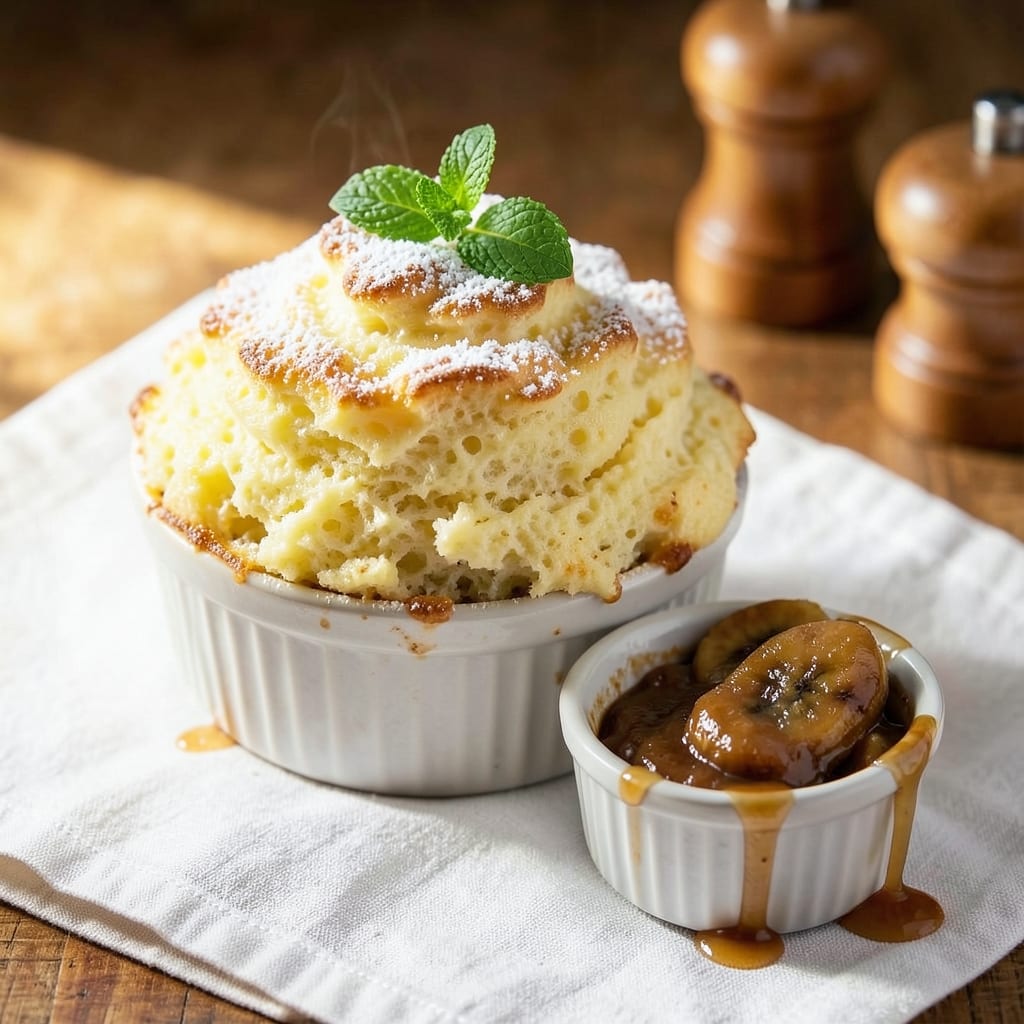 Banana Egg Souffle Recipe: Light As Air Breakfast Clouds With Caramelized Top