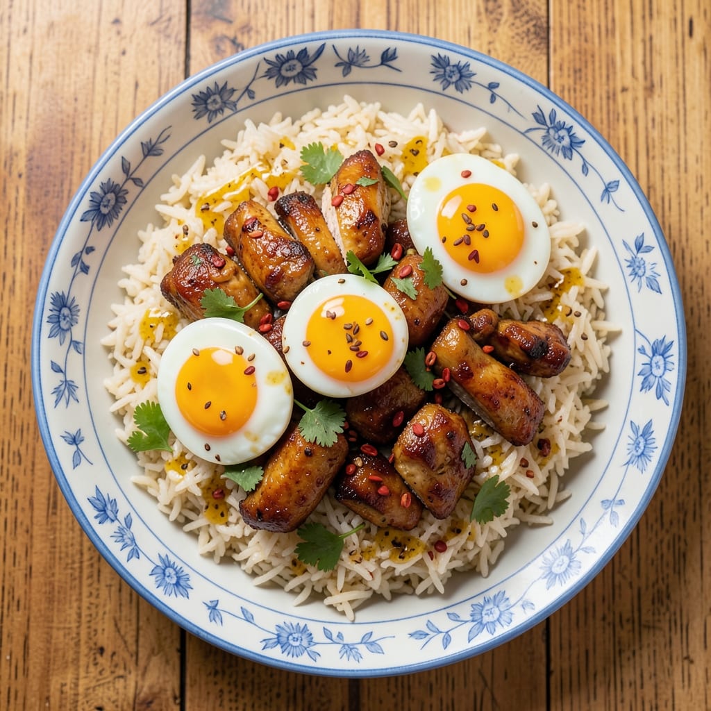 Pakistani Chicken Egg Fried Rice Recipe: Spiced Wok Perfection With Soft Egg Ribbons