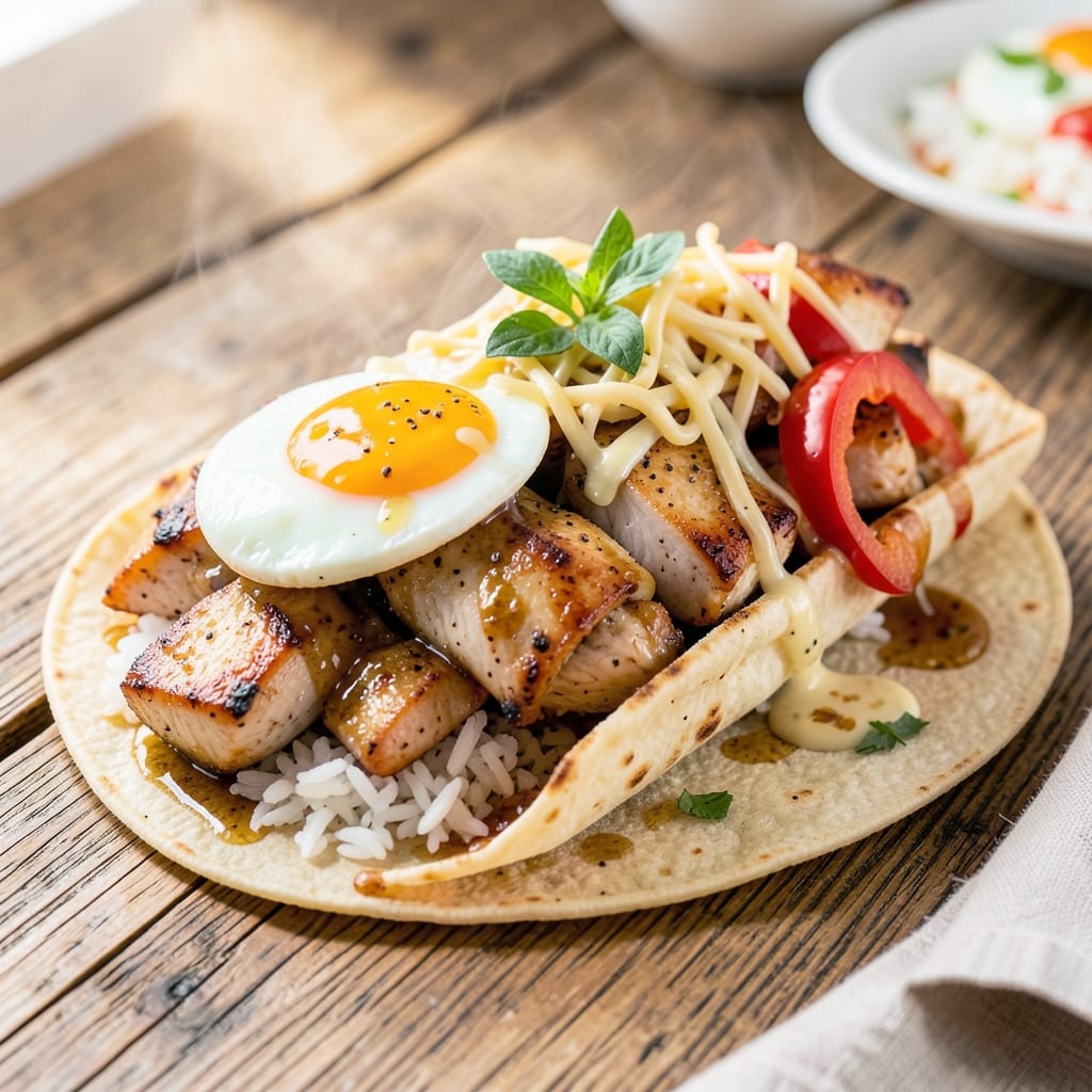 Chicken and Egg Burrito Recipe: Fluffy Scrambles and Crispy Tortilla Wraps