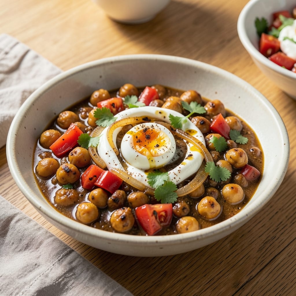 Chana Egg Masala Recipe: Spiced Chickpea and Egg Curry With Bold Flavors