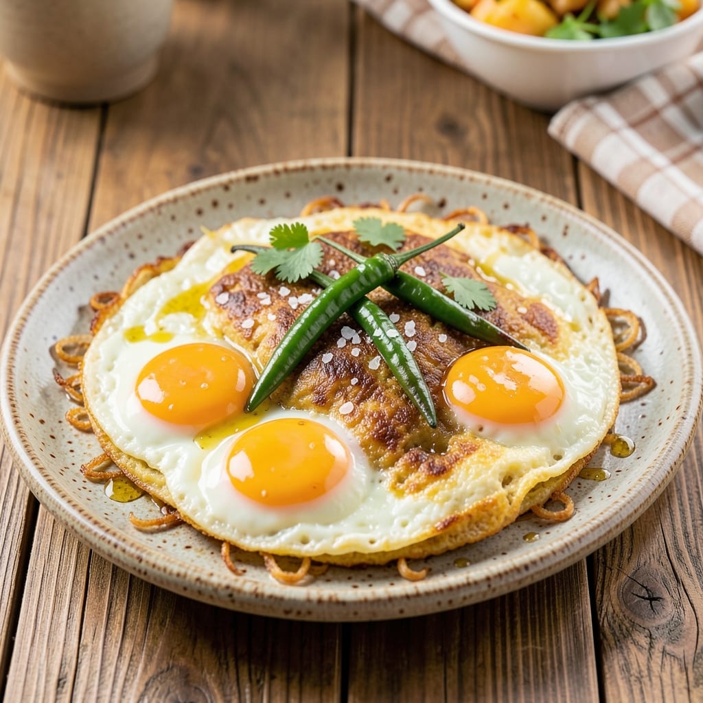 Besan Egg Omelette Recipe: Nutty Crunch Meets Fluffy Eggs in Minutes