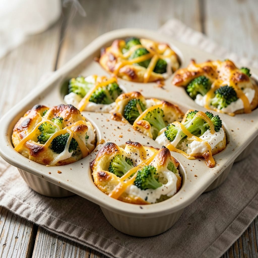 Broccoli Cottage Cheese Egg Muffins Recipe: High-Protein Bites for Meal Prep
