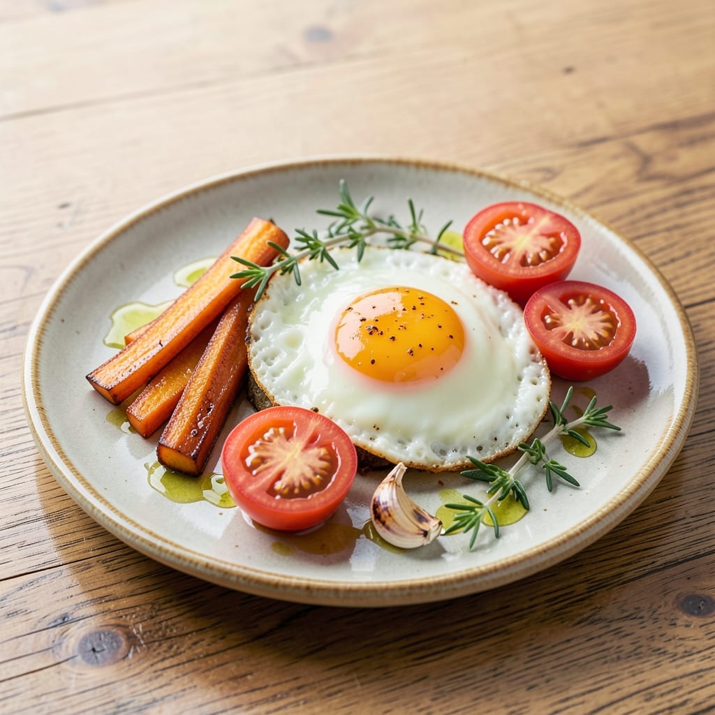 Carrot Tomato Egg Recipe: Savory Breakfast Cups With Crispy Edges