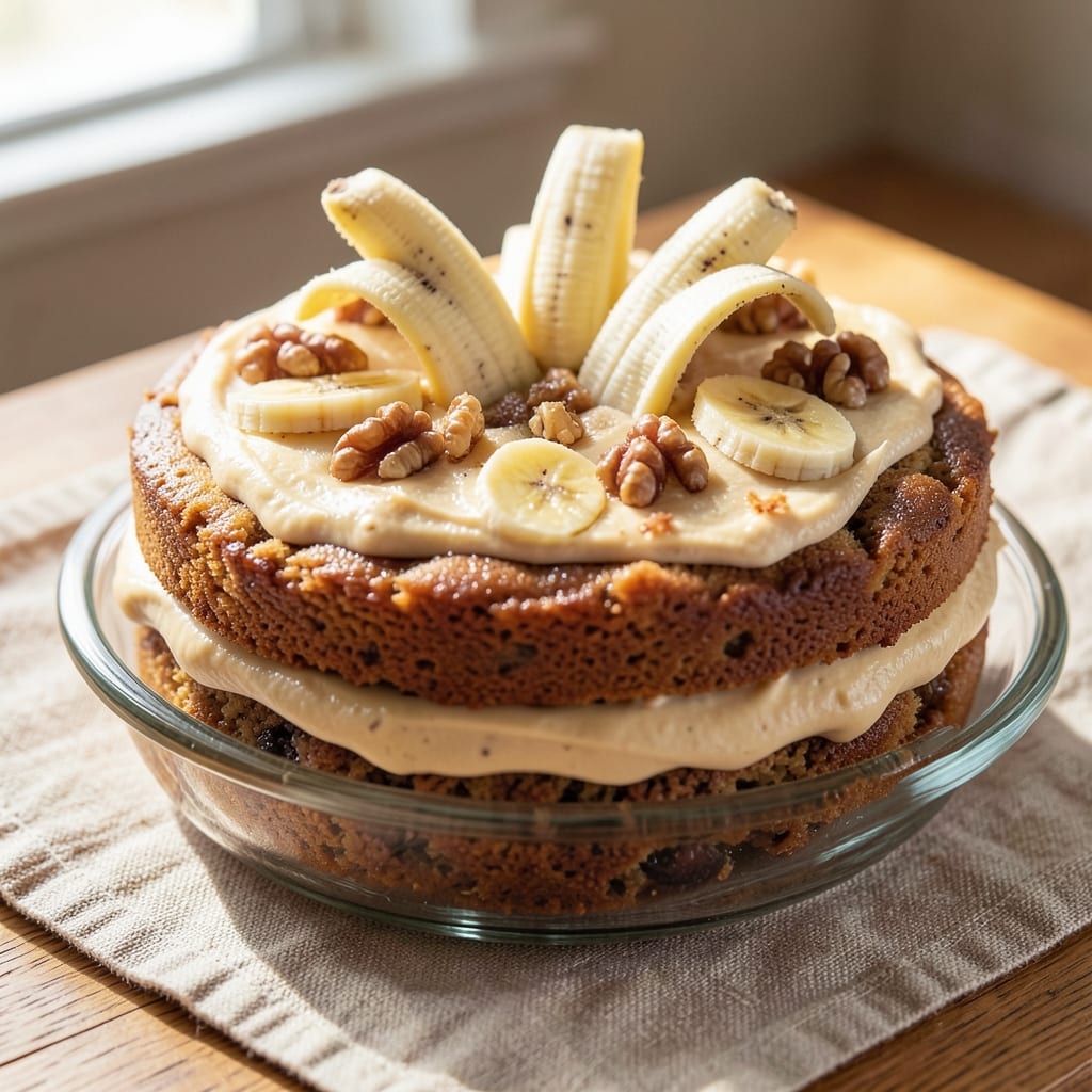 Banana Cake Recipe Without Egg in Microwave: Moist Layers in Under 5 Minutes