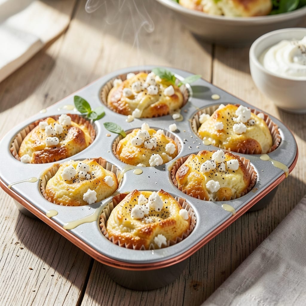 Breakfast Egg Muffins Recipe With Cottage Cheese: Fluffy Cheese-Curd Bites for Meal Prep