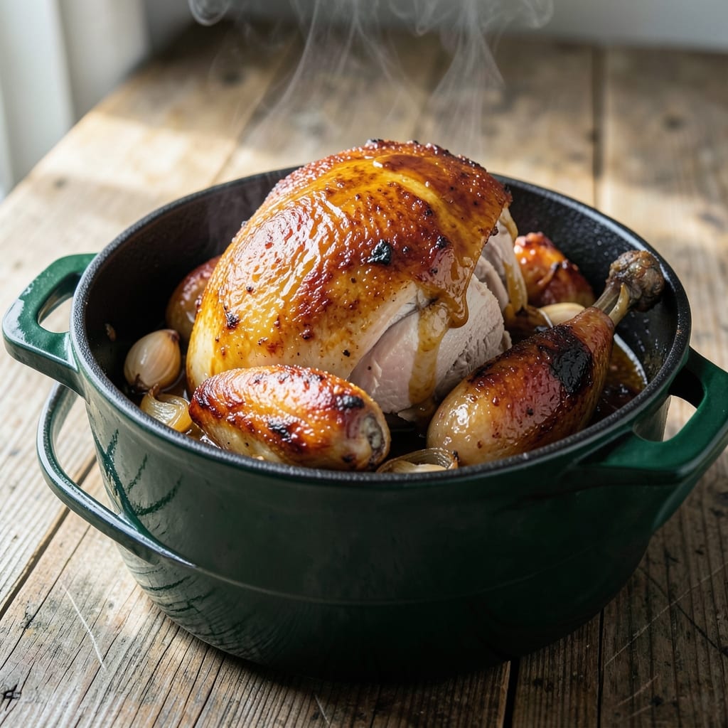 Beer Can Turkey in Big Green Egg Recipe: Smoky Campfire Crust With Juicy, Moist Meat